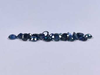 Lot Of 4mm Sapphire Cut Stones
