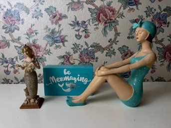 Lot Of Mermaid Items