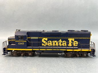 Vintage Santa Fe Locomotive
