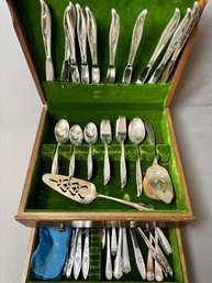 Large Rogers Bros Flatware Set