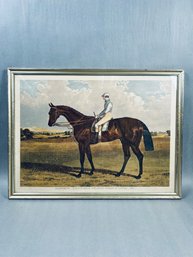 Antique Print, Bloomsbery, The Winner Of The Derby Stakes At Epson, 1839