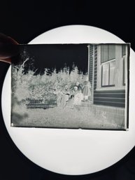 Vintage Photographic Glass Plate