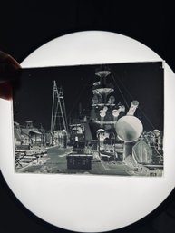 Vintage Photographic Glass Plate
