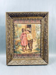 Tapestry In Antique Frame