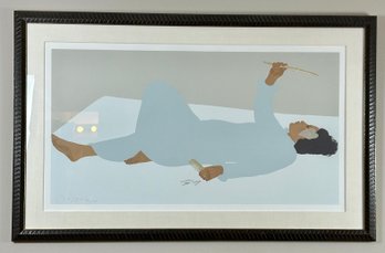 Signed Pegge Hopper Hawaiian Print Large 153 Of 350