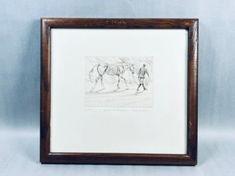 Back To The Barn, Print By Artist William Reece, 57/100
