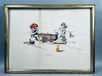 Vintage Print: Raising Cain - Personally Signed, Bernard Hughes