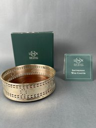 Lenox Kirk Stieff Wine Coaster.