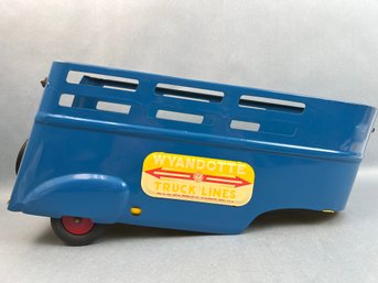 Vintage Wyandotte Toys Trailer