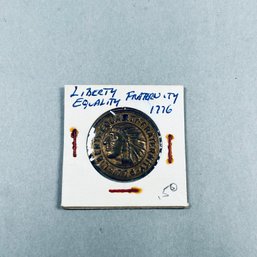 1776 Liberty Equality Coin