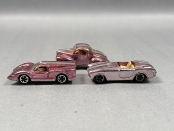 Three Aurora Cigar Box Cars