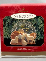 Hallmark Keepsake Ornament Titled 'Child Of Wonder