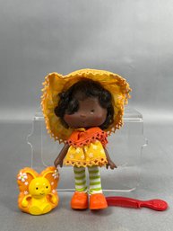 Vintage 1981 Kenner Orange Blossom Doll From The Strawberry Shortcake