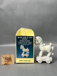 Precious Moments Being Nine Is Divine - Pony