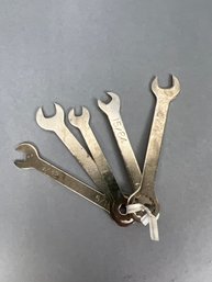 Vintage Midget Wrench Set