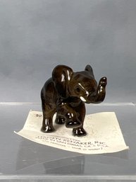 Vintage Hagen Renaker Ceramic Baby Elephant Figurine