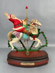 Vintage Enesco 'Jolly Old St. Nicholas' Animated