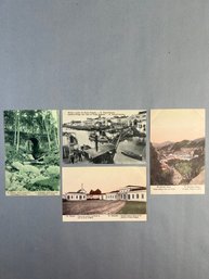 Vintage Antique Postcards Featuring Scenes From São Miguel Island In The Azores, Portugal