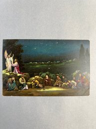 Vintage Postcard Depicts Christ On The Mount Of Olives (Christus Am Ölberg),
