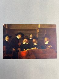 Vintage Postcard Print Of The Syndics Of The Drapers' Guild