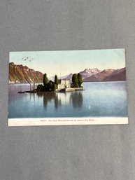 Vintage Postcard Depicting The Île De Salagnon (historically Called Île Des Mouettes Or Rocher Aux Mouettes)