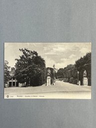 Vintage Postcard Depicting The Entrance To The Boboli Gardens (Giardino Di Boboli)