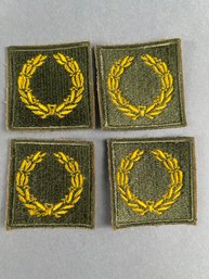 Unit Citation Patch Lot Of 4