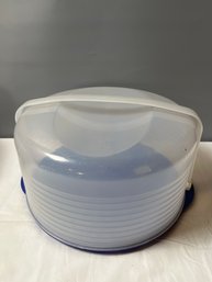 Plastic Covered Cake Holder