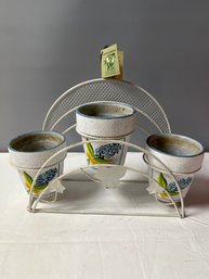 3 Tiered Plant Stand With Little Planters