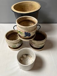 Lot Of Garden Pots.