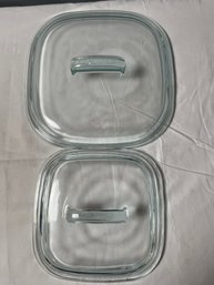 2 Pyrex Lids Only