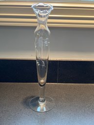 Princess House Heritage Pattern Bud Vase