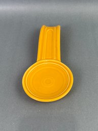 Vintage Yellow Fiesta Spoon Rest