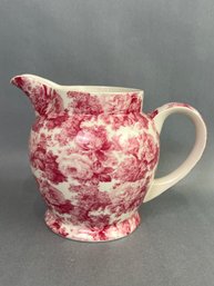 Arthur Wood Made In England Transfer Ware Pitcher