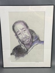 Self Portrait Of Trotsky Signed And Number 1 With Personalized Letter