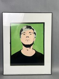 Andy Warhol Self Portrait 1964 On Green Art Print 2010 The Andy Warhol Foundation