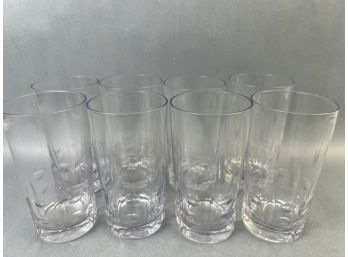 Set Of 6 Cut Glass Tumblers.