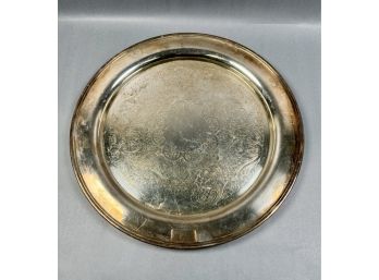 Large EPNS Serving Platter  By Crescent