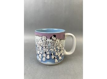 Disneys 101 Dalmations Coffee Mug.