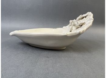 Italian Made Floral Design Trinket Dish.