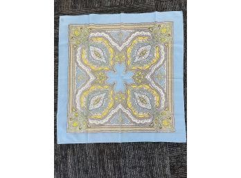 Blue Paisley Design Scarf.