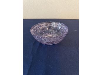 Circa 1914 Bird And Strawberry Indiana Glass Co