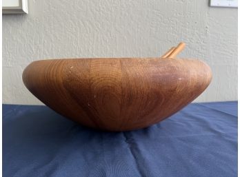 Large Dansk Teak Salad Bowl
