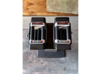 Power Block Classic 45 Dumbbells With Stand