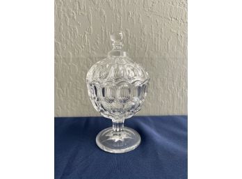 Lot Of Pressed Glass Pieces