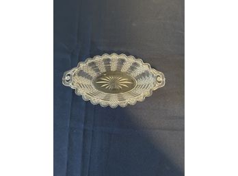 Double Handle Jacobs Ladder Relish Dish 10