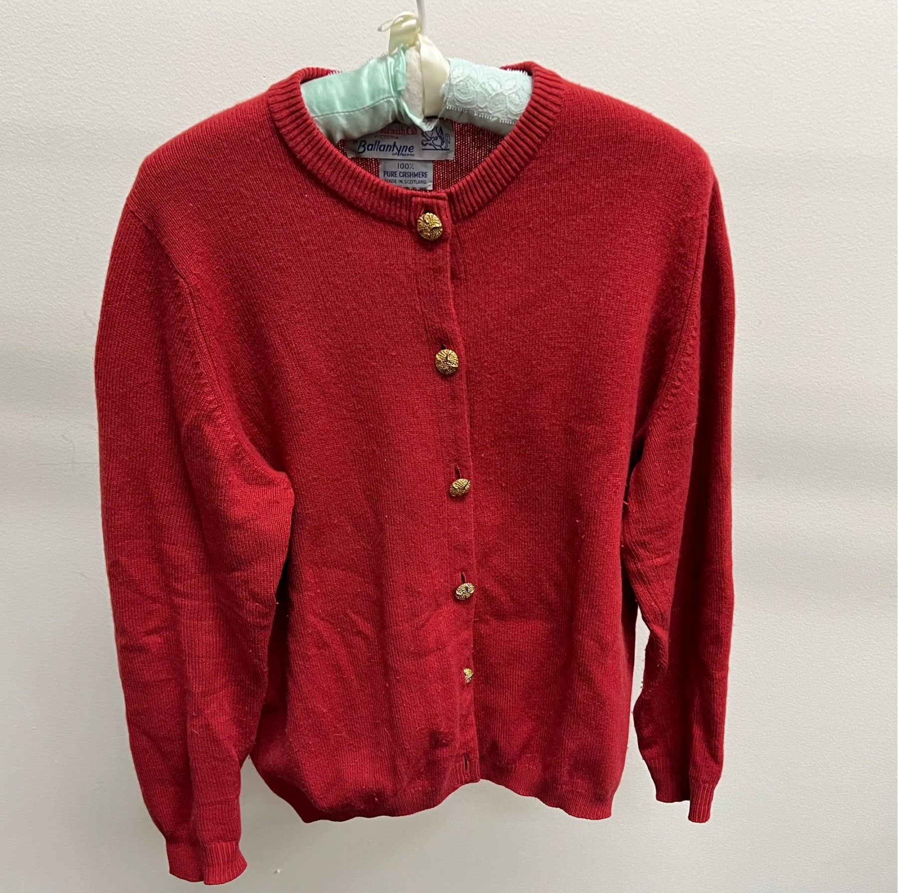 Knitwear Ballantyne Cashmere Cardigan Vintage Ballantyne Cashmere