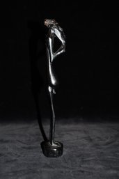 Ebony Wood Male Figurine - East Africa