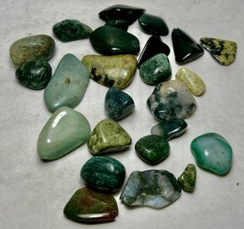 Polished/ Tumbled Rocks  Green