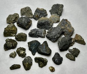 Silver Gold Copper & Blue Colored Sparkles